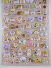 Cute Kawaii Q-lia Puffy Sticker Sheet Series - Hamster - for Journal Planner Craft Organizer Schedule Scrapbook Gift