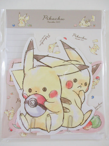 Cute Kawaii Pokemon Pikachu Collectible Gift Letter Set Pack - A - Stationery Writing Paper Penpal