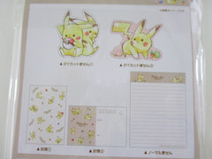 Cute Kawaii Pokemon Pikachu Collectible Gift Letter Set Pack - A - Stationery Writing Paper Penpal