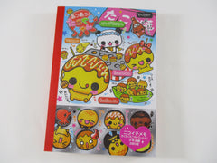 Cute Kawaii VHTF Vintage Collectible Kamio Takoyaki Food Theme 4 x 6 Inch Notepad / Memo Pad - Stationery Designer Paper Collection