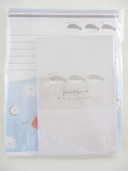 Cute Kawaii Kamio Baby shark whale fish Octopus Ocean Sea Beach Letter Set Pack - Stationery Writing Paper Penpal