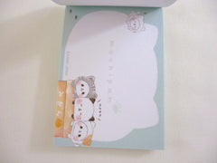 Cute Kawaii Kamio Mochipan Panda and Cat Mini Notepad / Memo Pad - Stationery Designer Writing Paper Collection