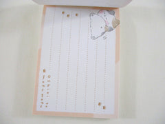 Cute Kawaii Kamio Cat Mofu mofu Kitty Kitten pet Mini Notepad / Memo Pad - Stationery Designer Writing Paper Collection