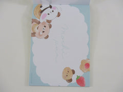 Cute Kawaii Kamio Panda Mochi pan 4 x 6 Inch Notepad / Memo Pad - Stationery Designer Paper Collection