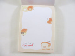 Cute Kawaii Q-lia Animal Bakery Bread Yakitate Cat Food Mini Notepad / Memo Pad - Stationery Designer Writing Paper Collection