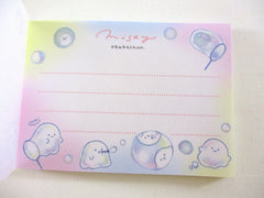 Cute Kawaii Q-lia Ghost Misty Obakechan Mini Notepad / Memo Pad - Stationery Designer Writing Paper Collection