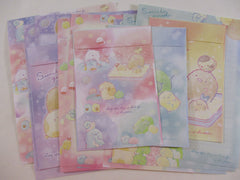 Cute Kawaii San-X Sumikko Gurashi Rainbow Sky Bubble Letter Sets - Writing Paper Envelope Stationery Penpal Gift