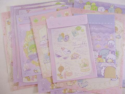 Cute Kawaii San-X Sumikko Gurashi Tea Time Dreamy Letter Sets - Writing Paper Envelope Stationery Penpal Gift