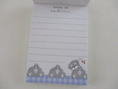 Cute Kawaii Crux Dog Anoko no oshiri Mini Notepad / Memo Pad - Stationery Designer Paper Collection