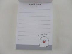 Cute Kawaii Crux Ghost obakenu Mini Notepad / Memo Pad - Stationery Designer Paper Collection