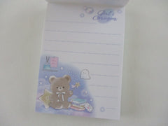 Cute Kawaii Q-lia Bear girl's corazon Mini Notepad / Memo Pad - Stationery Designer Paper Collection