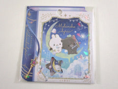 Cute Kawaii Q-Lia Rabbit Bear Starry Night Flake Stickers Sack - Collectible Journal Planner Craft Scrapbook Agenda Gift