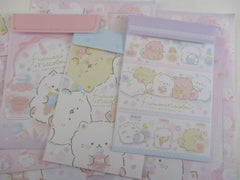 Cute Kawaii San-X Funwarinecolon Fluffy Cat Letter Sets 2023