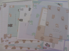 Cute Kawaii Kamio Animal with you Cat Dog Croc Red Panda Letter Sets - Stationery Writing Paper Envelope Penpal