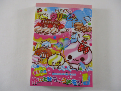 Cute Kawaii VHTF Vintage Rare Collectible Kamio Sweet Creams 4 x 6 Inch Notepad / Memo Pad - Stationery Designer Paper Collection Gift