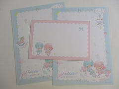 Cute Kawaii Little Twin Stars 45th Anniversary Letter Set - Writing Paper Envelope Stationery