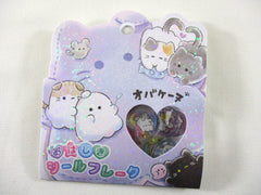 Cute Kawaii Crux Candy Drop Style Flake Stickers Sack - Ghost B - for Journal Planner Agenda Craft Scrapbook Gift