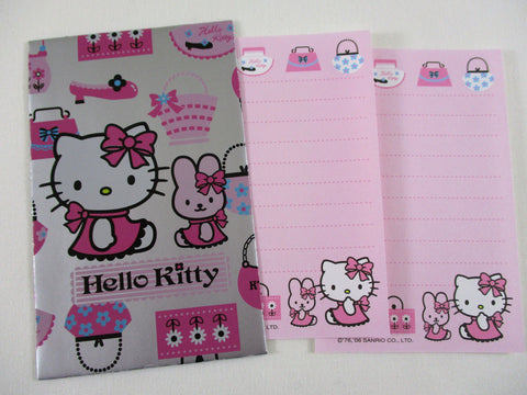 Cute Kawaii Sanrio Hello Kitty Mini Letter Sets / Gift notes 2006 - Small Writing Note Envelope Set Stationery B