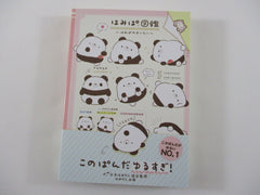 Cute Kawaii San-X Hamipa Panda 4 x 6 Inch Notepad / Memo Pad - C - Stationery Designer Paper Collection