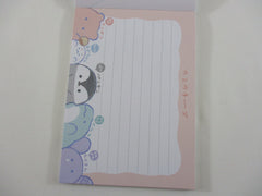 Cute Kawaii Q-Lia Underwater Ocean World A 4 x 6 Inch Notepad / Memo Pad - Stationery Designer Paper Collection