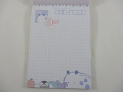 Cute Kawaii Q-Lia Underwater Ocean World A 4 x 6 Inch Notepad / Memo Pad - Stationery Designer Paper Collection