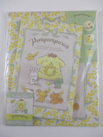 Cute Kawaii Sanrio Pom Pom Purin dog Letter Set Pack - Stationery Writing Paper Envelope Penpal