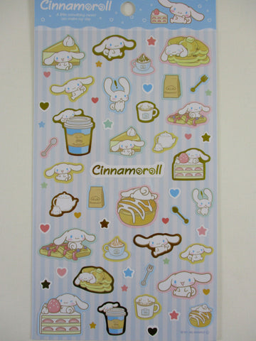 Cute Kawaii Sanrio Cinnamoroll dog Large Sticker Sheet - for Journal Planner Craft
