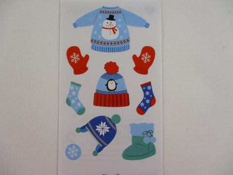 Mrs Grossman Winter Gear Sticker Sheet / Module - Vintage & Collectible