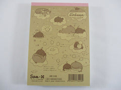 Cute Kawaii San-X Jinbesan Whale 4 x 6 Inch Notepad / Memo Pad - B - Stationery Designer Paper Collection