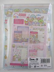 Cute Kawaii San-X ૮ ・ﻌ・ა Sumikko Gurashi Tapitapi Mart Shop Letter Set Pack - 2024 - Stationery Writing Paper Envelope Penpal Gift