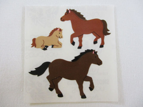 Sandylion Horse Sticker Sheet / Module - Vintage & Collectible