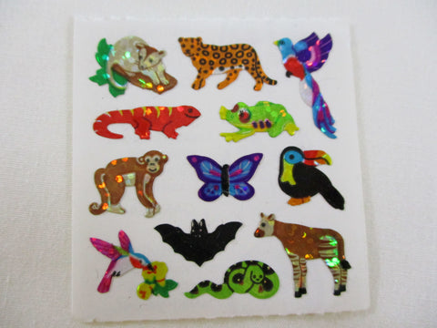 Sandylion Animals Safari Wild Sticker Sheet / Module - Vintage & Collectible