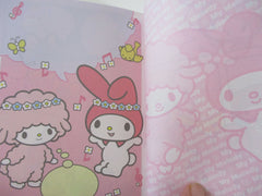 Cute Kawaii HTF Vintage Sanrio My Melody 3.5 x 5 Inch Notepad / Memo Pad - Stationery Designer Paper Collection Preowned New