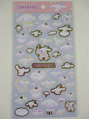 Cute Kawaii Sanrio Cinnamoroll Dog Large Sticker Sheet - for Journal Planner Craft