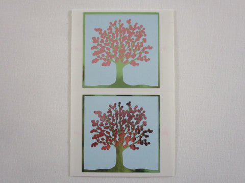 Mrs Grossman Spring Tree Sticker Sheet / Module - Vintage & Collectible - Stationery Journal Scrapbook Diary Notebook Planner Schedule Gift