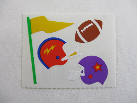 Mrs Grossman Football Sport Sticker Sheet / Module - Vintage & Collectible - for Scrapbook Journal Planner Diary Notebook Decor Gift