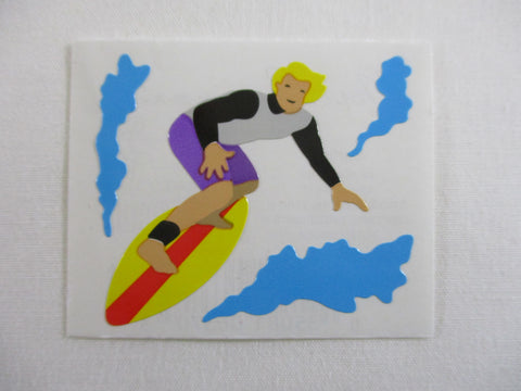 Mrs Grossman Surfing A Sticker Sheet / Module - Vintage & Collectible - for Scrapbook Journal Planner Diary Notebook Decor Gift