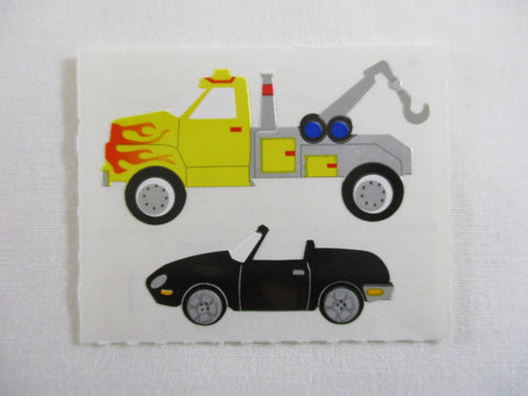 Mrs Grossman Tow Trucks Car B Sticker Sheet / Module - Vintage & Collectible - for Scrapbook Journal Planner Diary Notebook Decor Gift