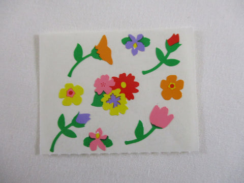 Mrs Grossman Flowers A Sticker Sheet / Module - Vintage & Collectible - for Scrapbook Journal Planner Diary Notebook Decor Gift Gift