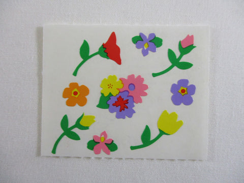 Mrs Grossman Flowers B Sticker Sheet / Module - Vintage & Collectible - for Scrapbook Journal Planner Diary Notebook Decor Gift Gift
