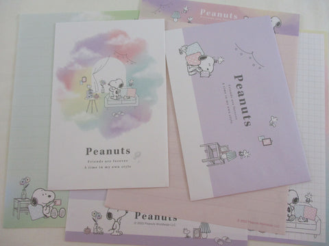 Peanuts Snoopy A time in my own Style Letter Sets - Stationery Writing Paper Envelope