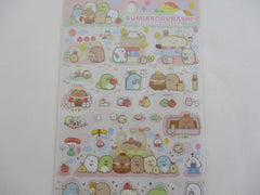 Cute Kawaii San-X Sumikko Gurashi Food theme Sticker Sheet 2023 A - for Planner Journal Scrapbook Craft