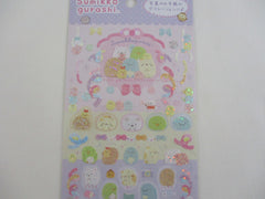 Cute Kawaii San-X Sumikko Gurashi Glitter Sticker Sheet 2023 A - for Planner Journal Scrapbook Craft
