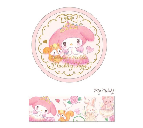 Cute Kawaii Sanrio My Melody Washi / Masking Deco Tape - A - for Scrapbooking Journal Planner Craft collectible