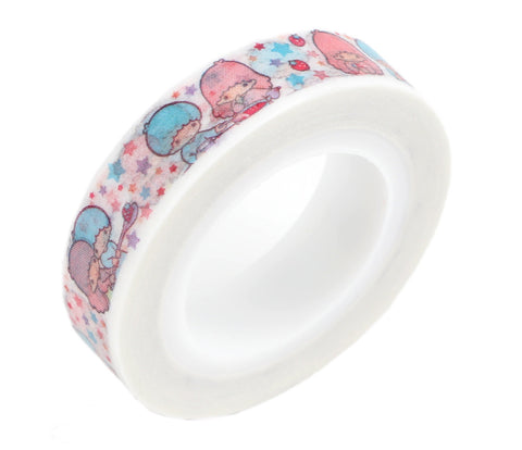 Cute Kawaii Sanrio Little Twin Stars Washi / Masking Deco Tape - A - for Scrapbooking Journal Planner Craft