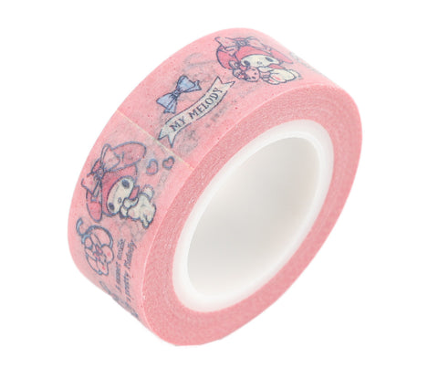 Cute Kawaii Sanrio My Melody Washi / Masking Deco Tape - B - for Scrapbooking Journal Planner Craft