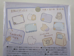 Cute Kawaii Kamio Write on Flake Stickers Sack - Dog - for Journal Planner Agenda Craft Scrapbook