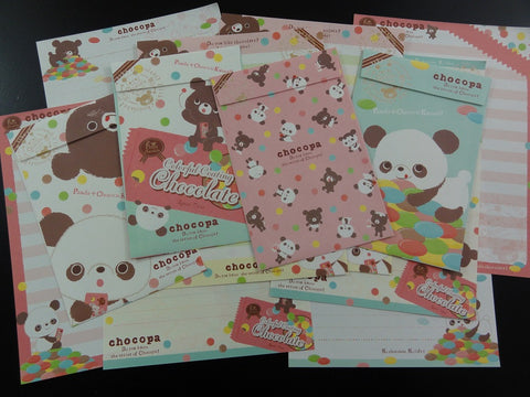 San-X Chocopa Panda Letter Sets - B