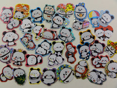 Panda Flake Stickers - 38 pcs