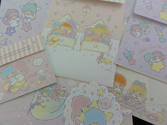 Cute Kawaii Little Twin Stars Letter Sets - Writing Paper Envelope Stationery